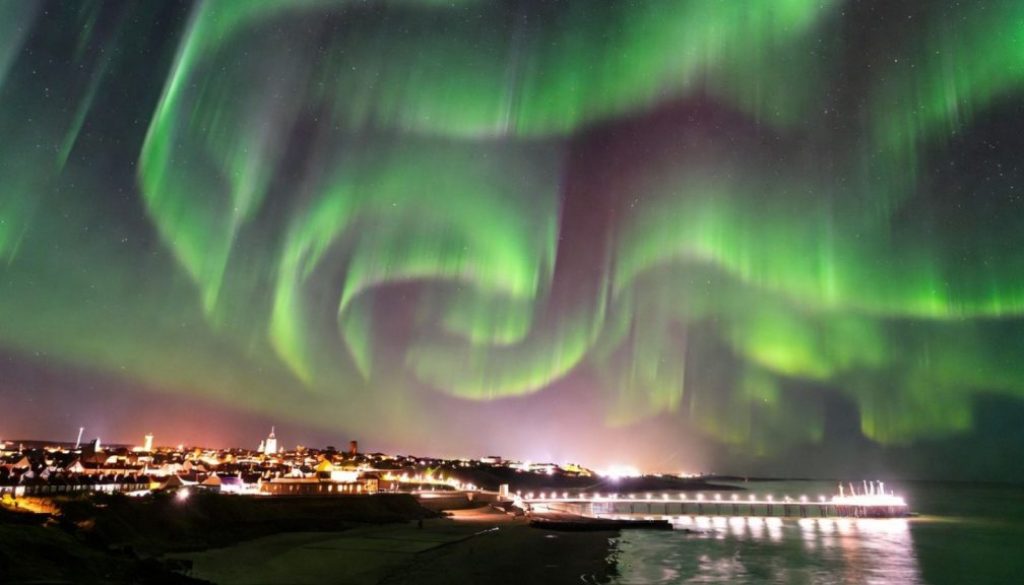 Blackpool's "Aurora Borealis" Exposed as Stoned Seagull Swarm