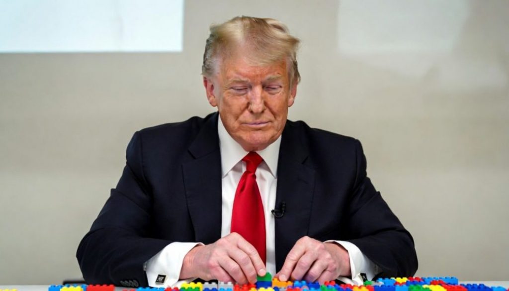 TRUMP-PLAYING-WITH-LEGO
