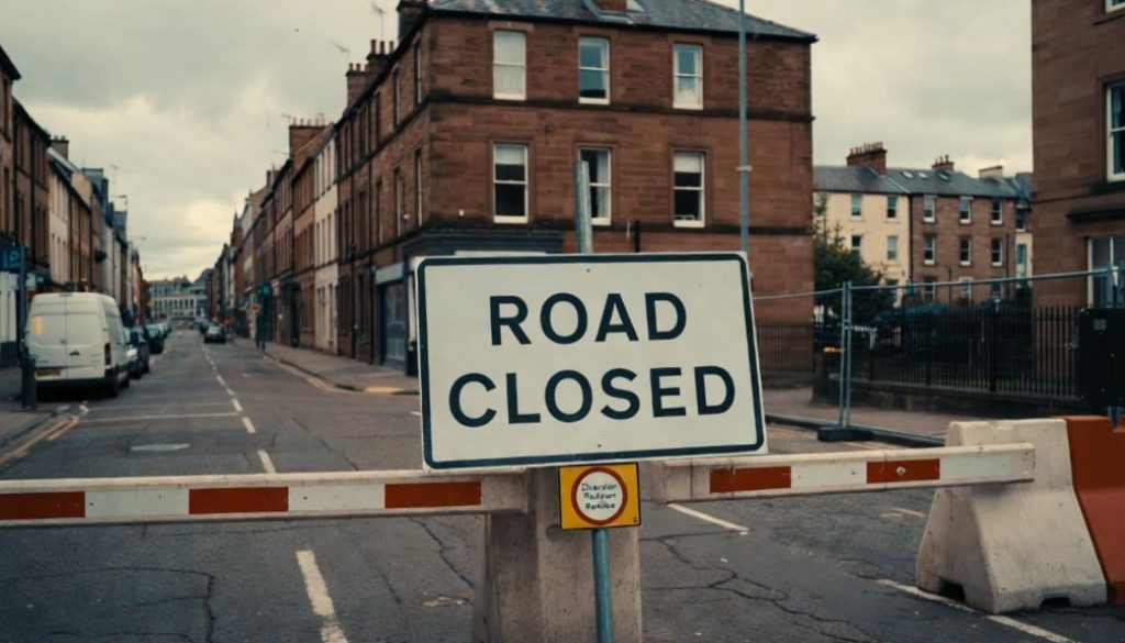 Glasgow Road Closures Continue as City Trials New ‘Surprise Maze’ Urban Planning Strategy
