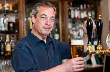 Farage Promises 'Pint-Pulling' Jobs For Under 50s If he gets Elected