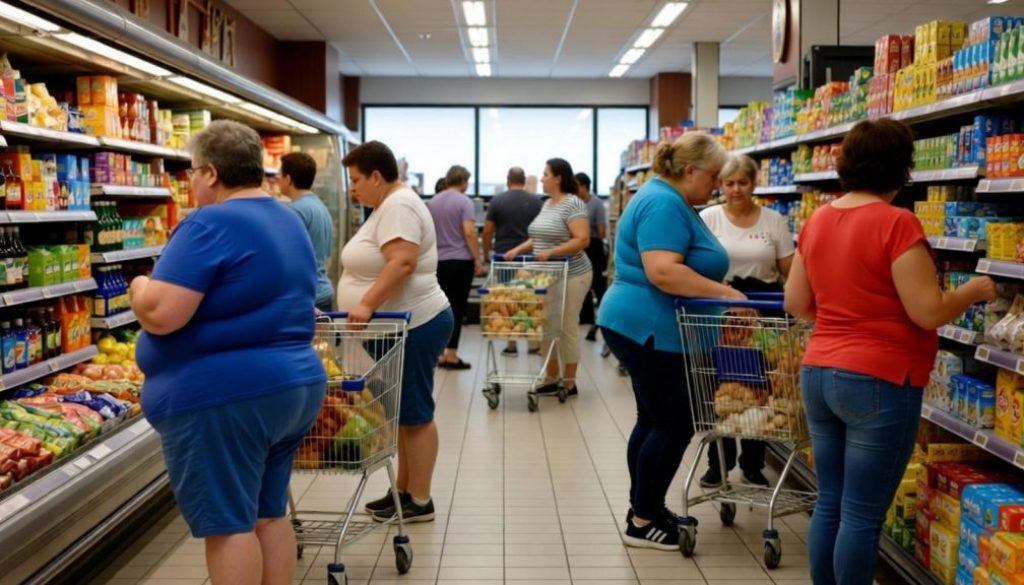 Overweight People to Undergo Three-Point-Turn Training Before Being Allowed Into Supermarkets