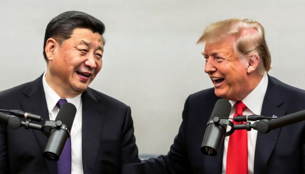Xi and Trump Hold Tense Call About Taiwan, Accidentally Agree to Start a Podcast Together