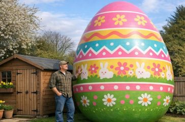 Giant Easter Egg’s Palm Oil Could Power Your House—And Your Guilt Trip