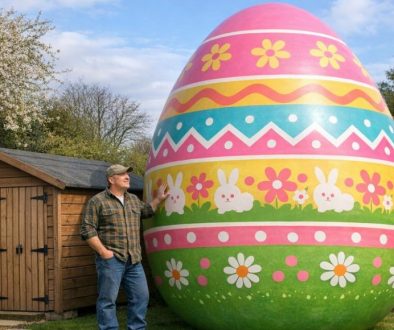 Giant Easter Egg’s Palm Oil Could Power Your House—And Your Guilt Trip