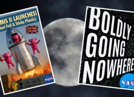 Artemis II “Launches” Amid Revelations It’s Held Together With Sticky-Back Plastic and Aluminium Foil