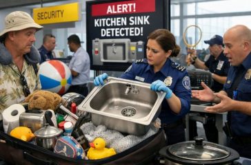 Airports Unveil Security Scanners That Detect Kitchen Sinks as Brits Pack Everything Except One Thing