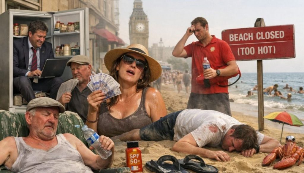 Heatwave Grips Nation As Brits Heroically Pretend They’re ‘Absolutely Fine’ While Actively Evaporating