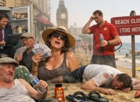 Heatwave Grips Nation As Brits Heroically Pretend They’re ‘Absolutely Fine’ While Actively Evaporating