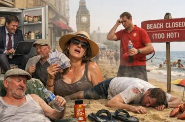Heatwave Grips Nation As Brits Heroically Pretend They’re ‘Absolutely Fine’ While Actively Evaporating
