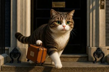 Larry the Cat Quits Downing Street in Spectacular Fashion