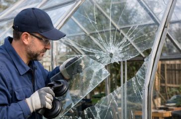 Local Man Forced to Call in Glazier After He Admits Throwing Stones in Glass Houses