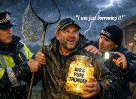 Man Accused of ‘Stealing Thunder’ During Local Storm