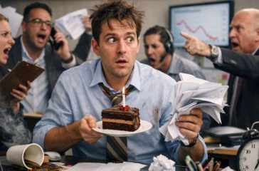 Piece Of Cake Causes Chaos After Local Man Mistakes It For Real Task