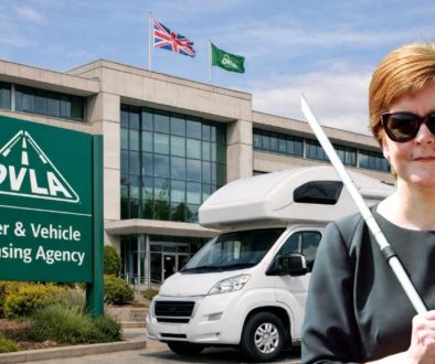 DVLA to Look Into Nicola Sturgeon’s Driving Licence After She Claims She Didn’t See a Motorhome Close Up